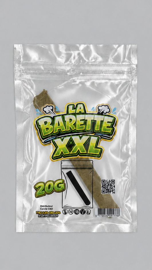 LA BARETTE® XXL 20 G – POLLEN DE CBD PRESSÉ