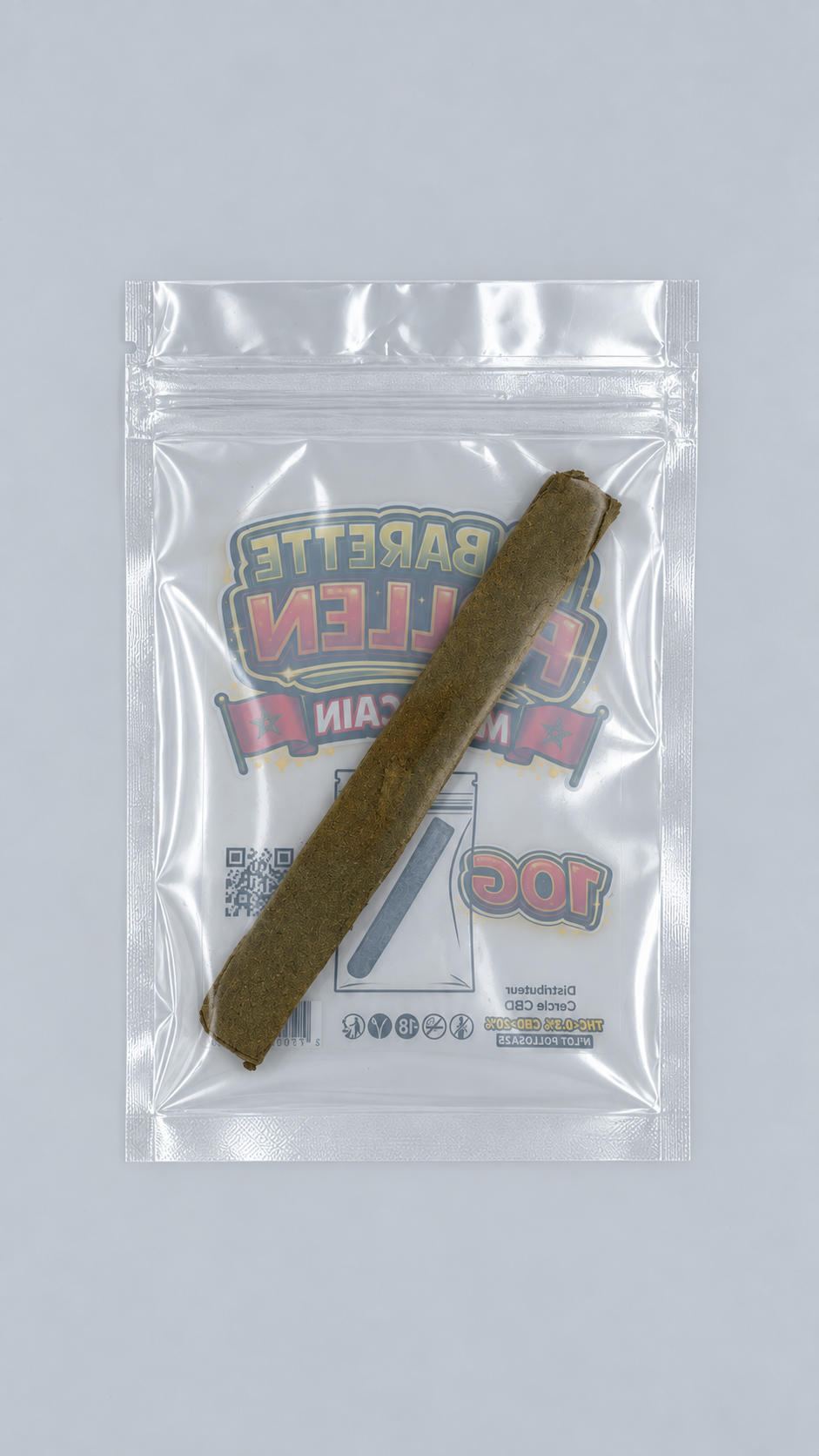 LA BARETTE® SPÉCIALITÉ MAROCAINE CLASSIC 10 G – POLLEN DE CBD PRESSÉ
