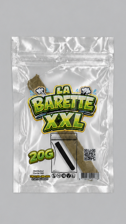 LA BARETTE® XXL 20 G – POLLEN DE CBD PRESSÉ