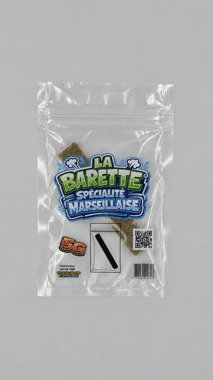 LA BARETTE® SPÉCIALITÉ MARSEILLAISE MINI 5 G – POLLEN DE CBD PRESSÉ